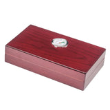 CRUSHER Cedar Wood Humidifier Hygrometer Cigar Humidor Sigaren Box Cigarrate Case