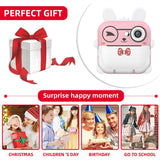 Instant Print Photo Kids Camera Mini Thermal Printer Video Digital Children Camera For Photography Educational Toys Gift