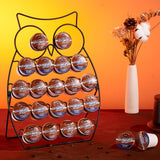 1pc Farmhouse K Cup Holder - Owl Coffee Pod Capsule Holder for Home Counter Coffee Bar - Holds 20 Coffee Pods