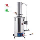 3L/5L Lab Pure Electric Stainless Moonshine Small Distiller Laboratory Chemistry Distilled Water hine 220V