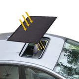 Sun visor sunroof: Magnetic mesh cover provides UV protection and comfort when parking on VIES