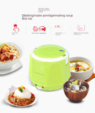 Mini Rice 1.3L Heating Lunch Box Portable Thermostat Food Steamer Multi Electric Cooker For Car Truck 12/24V