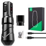2022 Newest Flux Wireless Tattoo Machine Pen Brush Coreless Motor Strong Quiet For Tattoo Liner Shader Free Shipping