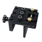 Multifunction Woodworking Doweling Jig Kit Adjustable Drilling Guide Puncher Locator Clip Carpentry Furniture Connecting Tool