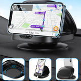Dashboard Holder Mobile Navigation Bracket 360 Degree Rotatable Car Phone Mount with Strong for Smartphones