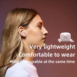 P228 Colorful Transparently Wireless Bluetooth Headset Touch Light Mini High Quality Earplugs Anti Sweat HD Sound Stereo Univer