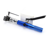 WK-400L 2 in 1 Hydraulic Flare Forging Kit 8 Dies 5-22mm Soft Copper Tube Cutter Deburring Extrusion Expanding Jig Tool