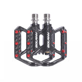 Platform Pedals Widen Mountain Footboard Anti-Slip Smooth Bearing Bicycle Pedal MTB Cycg Bike Parts
