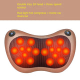 Rotating Backrest Waist Cervical Household Car Electric Shiatsu Massager Back Massage Pillow