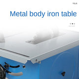 Portable 8 Inch Household Miniature Woodworking Tablesaw Electric Multifunctional Precision Dustproof Decorative Cutting Machine