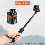 Extend Selfie Stick Tripod Mini Portable Vlog Tripod for Gopro Hero 11 10 9 8 7 6 5 Osmo Action Insta 360 One R X3