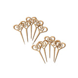 1-30 Love Hollow Digital Seat Flower Place Wooden Wedding Table Number Card Durable Easy To Use