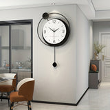 1pc Large Battery-Powered Wall Clock - Modern Minimalist Design for Living Room, Kitchen, Bedroom, Dining Room, and Office Decor