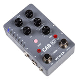 MOOER CAB X2 Multi Efect Pedal X2 Dual Footswitch Cab Sim IR Loading Stereo Cabinet Simulation Pedal with 14 Presets Slots
