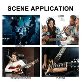 ammoon Electric Guitar Amplifier Amp 1/4 Inch Plug 3.5mm Headphone Jack & Aux In with Heavy Rock Distortion Effect