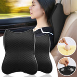 3D Memory Foam Head Rest Adjustable Auto Headrest Travel Neck Cushion Car Pillow Interior Support Holder