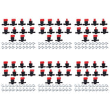 Top-60PCS 494768 698183 Shut Off Vae With Clamp For 1/4 Inch Fuel Line Briggs & Stratton Murray Toro Lawn Tractor