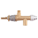 Safety Brass Patio Heater Main Control Valve with Pilot Port