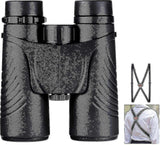 Hutact Binoculars For Adults, Compact 10x42 Professional Binoculars With Harness Strap And