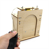 Wooden Lift No. 1 Self-Made House Garage Model Electric Door Kit DIY Technology Gizmo