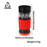 Portable 3 in1 Tobacco Filg hine with Grass Grinder Herbal Crusher for Storage Rolg Paper Container Cool Gadgets