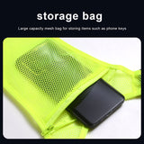 Night Lightweight Reflective Safety with Pouch High Visibility Running Vest Adjustable for Men & Women
