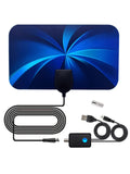 Free Shipping I25DB High Gain Indoor Digital TV 8K 4K 1080P HDTV Antenna For DVB-T DVB-T2 500 Mile HD VHF UHF Signal Rec