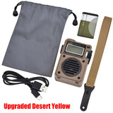 Full Band Radio FM/MW/SW/WB Radio Portable Upgraded Receiver Bluetooth 5.0 Speaker Support Alarm Clock Lock TF Card Music Player