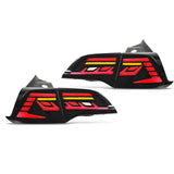 LED Tail Lights Assembly High Brightness Rear Brake Light IP67 Waterproof Plug and Play Multifunction for Model 3 Y 2017‑2023