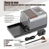 6.5/8.0MM Electric Cigarette Rolg Injector Maker HK3+ Grinding Roller Wrapping Tobacco Filg hine Smoking Accessories