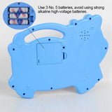 Cartoon Cow Animal Farm Keyboard Piano Baby Music Note Learning Developmental Educational Kids Toy