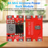 DC-DC 25V to 5V/12V 8A Mini 96% Efficiency Airplane Power Buck Module