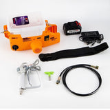 Backpack handheld sprayer paint coating high-voltage airless lithium battery charging convenient plunger wall repair hine