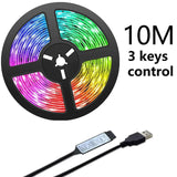 Wall Led Light Tape Strips Rgb 5050 Smart Wifi Usb Ribbon 20 Meters Ice String Colorful Children Into The Room