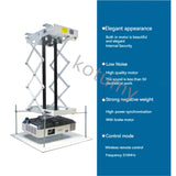 Ceiling Bracket Holder Stand Motorized Scissor Projector Lift Remote Control