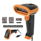 L8BL Bluetooth 2D Reader And S8 QR PDF417 2.4G Wireless Wired Handheld Barcode Scanner USB Support Mobile Phone iPad
