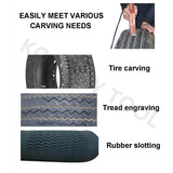 350W Regroover Truck Car Tire Tyres Grooving Electric Rubber Cutting hine Tread Engraving Tool