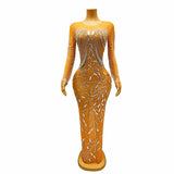 Golden temperament, high-end luxury, waist tightening, tight fitting, elastic, sexy, buttocks wrapped, lens patchwork printing design