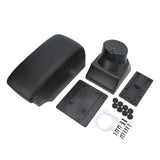 Armrest Box Center Console Storage Box Double Layer Phone Water Cup Holder Front Rear Expansion 7 USB Ports for Auto Interior