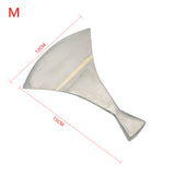 Handmade Leather Knife Semicircle Mink Fox Skin Leather Cutting Tool DIY Hand Tool Professional Fur Cutter Alloy Steel Blade