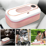 USB Infant Wet Wipes Dispenser - 5000mAh, 45-55℃ Temperature Control, Wipe Heating Box