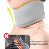 Sponge Support-Adjustable Medical Orthopedic Cervical Neck Collar Support Brace Traction Device Stretcher