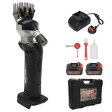 Sheep Shears Black 200W Motor 6 Speed Maximum 2600RPM 4000mAh Alloy Blade Carpet Trimmer for Home Farm 100240V UK Plug