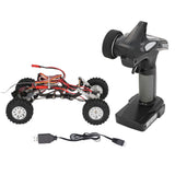 DIY RC Crawler 4WD Easy Operation Sturdy Metal Plastic Easy Drive Real Climbing RC Car for Home Outdoor