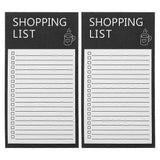2pcs Magnetic To Do List Pads Funny Refrigerator Notepad Magnetic Memo Pads with Magnet Back for Grocery Shopping Reminders Fridge Organization