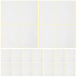 120pcs Convenient Blank Stickers Labels Travel Size Bottles Multi-use Labels Sticker Labels Write Stickers to Write On Sticky Labels