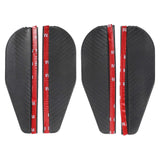 4pcs Side Mirror Rain Guards Mirror Rain Visor Eyebrow Waterproof Visor Guards View Mirror Rain Visor Guards for Car Side Mirrors Automotive Rear
