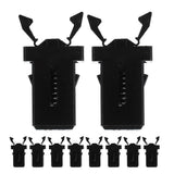 24pcs Universal Push Button Latch For Trash Can Replacement Clips Trash Can Lid Lock Easy To Install Press Buttons Trash Can Supplies