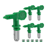 5-Pack Low Pressure Airless Tip Reversible Nozzle Replacement Airless Paint (112, 210, , 410, 514)