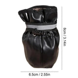 4pcs Dog Shoes Reflective Waterproof Dog Boots Warm Snow Rain Pets Booties Small Medium Pet Dog Winter Anti-slip Footwear
